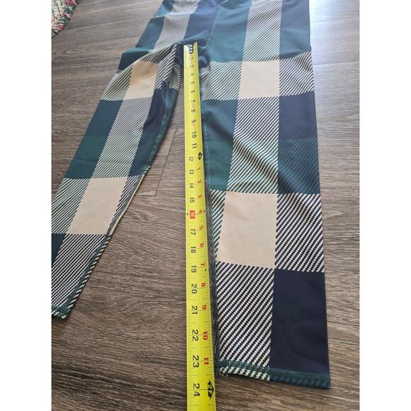Threads 4 Thought Monica High Rise Check Print Leggings XL NWOT Yoga Athleisure - Picture 7 of 8